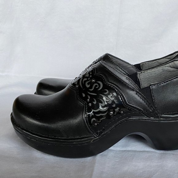 Ariat Black Tambour Slip-On Dress Shoes/Clogs, Sz 7.5/38, Like new - Picture 7 of 7